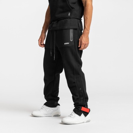 Premium Edition 0625. French Terry Technical Snap Jogger - Black Latest Edition