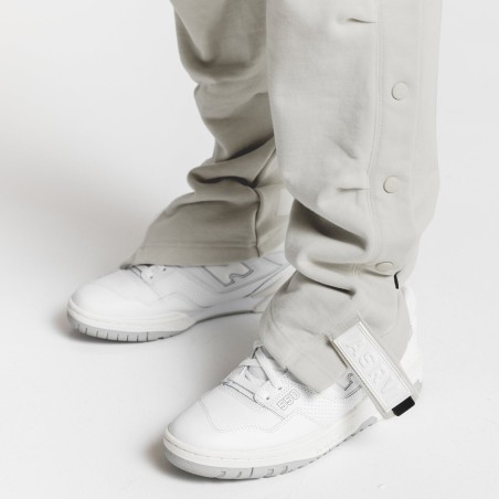 Premium Edition 0625. French Terry Technical Snap Jogger - Stone On Hand Now