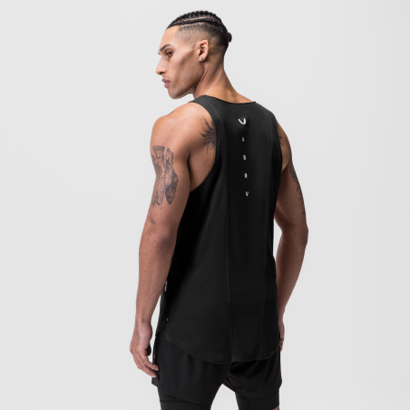 Premium Edition 0808. Supima® Vented Tank - Black Just Launched